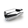 2.48 Inch Inlet Automotive Replacement Exhaust Tips Muffler Tip Stainless Steel Chrome Bolt-On Design Muffler Tailpipe Tip for Universal Cars and Sedans